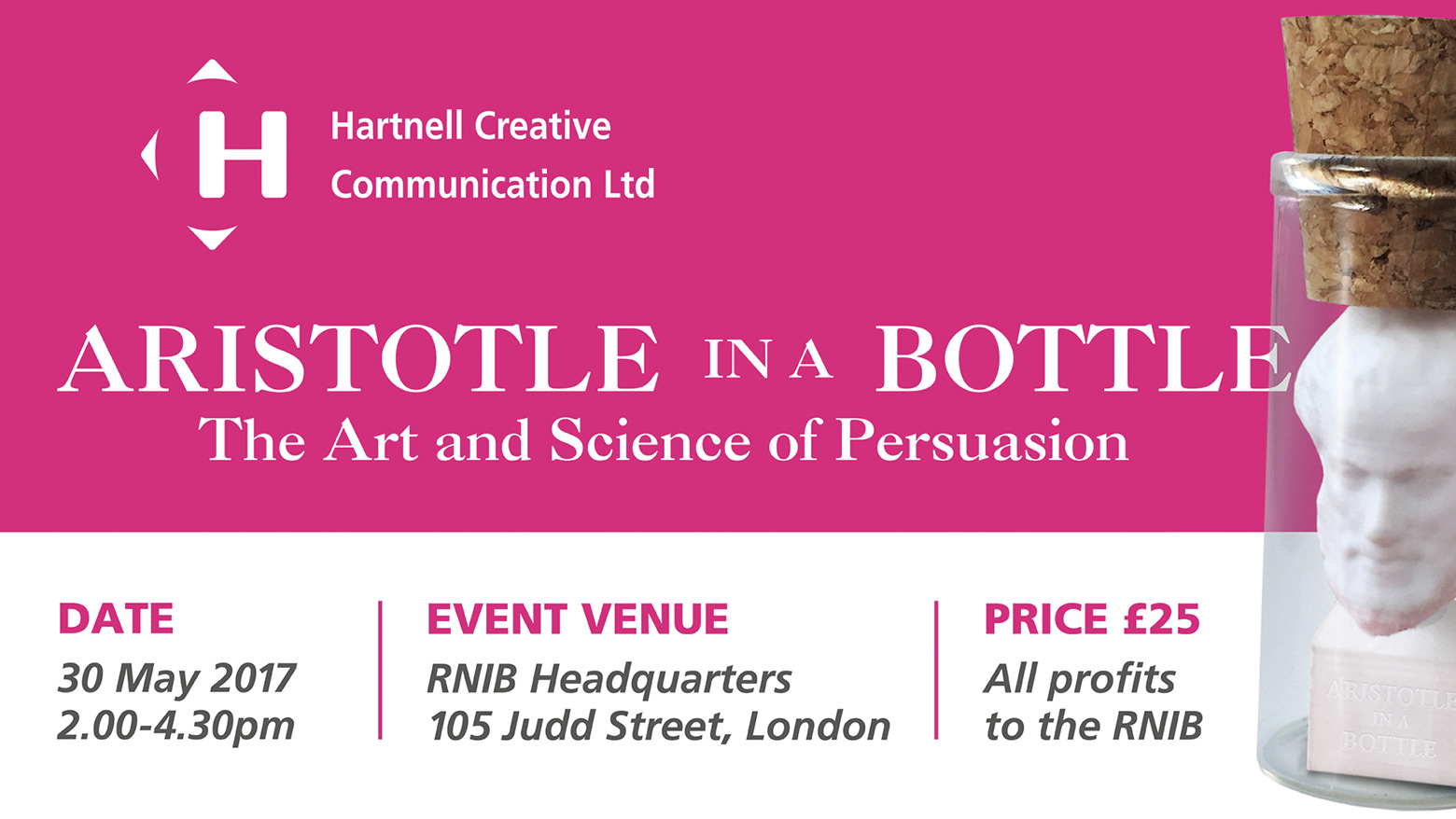 Aristotle in a Bottle Event
