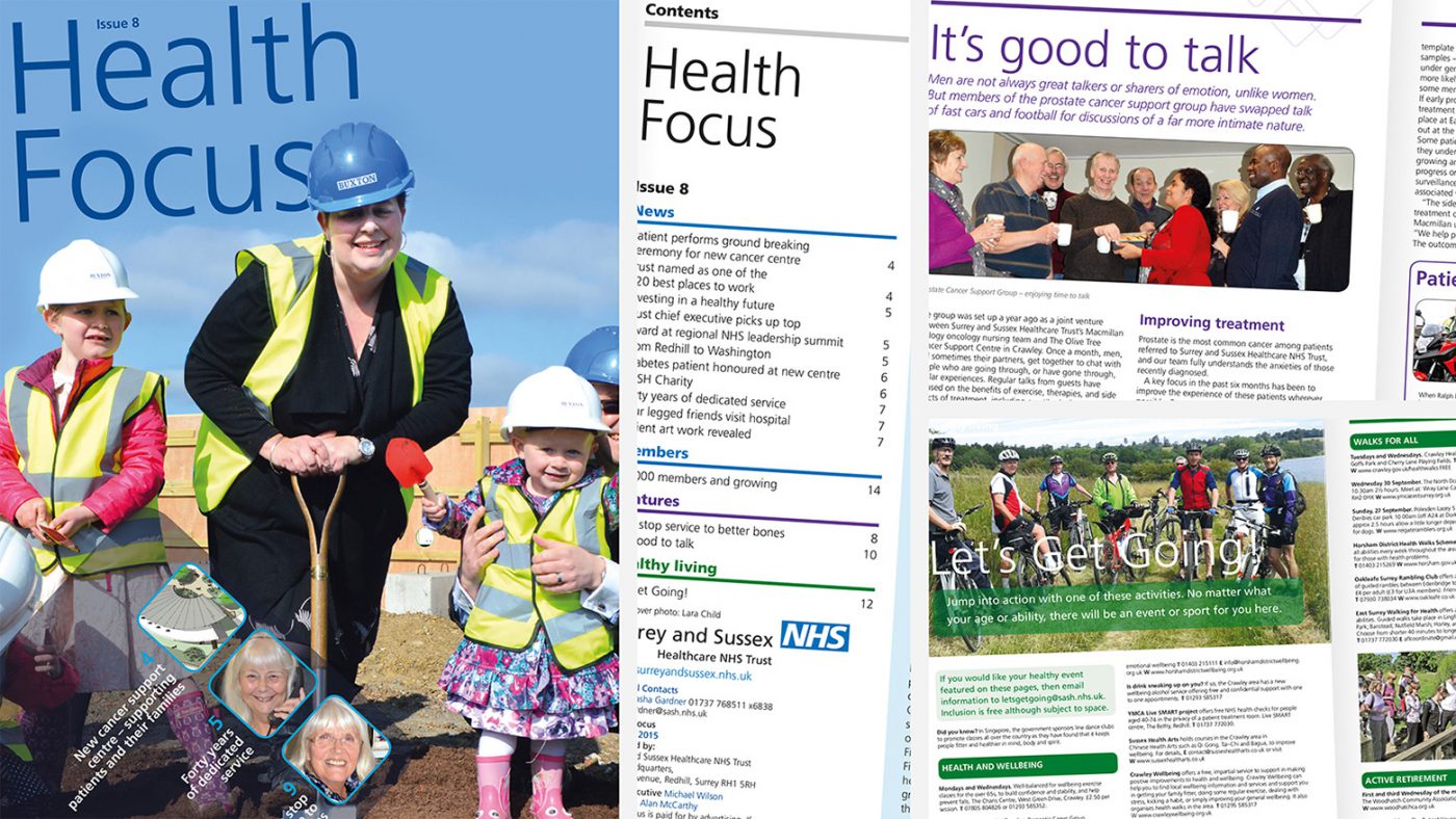 Surrey Sussex Healthcare Nhs Trust Newsletter Chamberlain Dunn